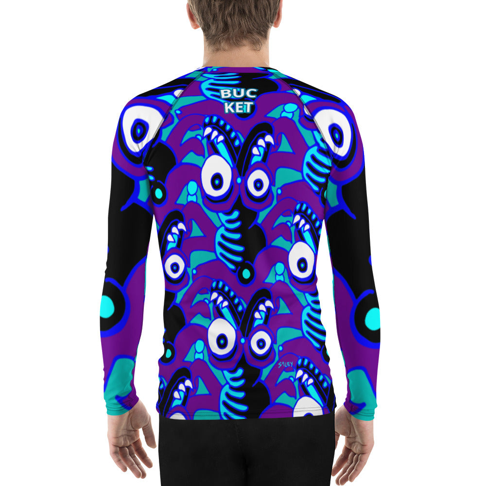 Bucket Rocks the Boat Men's Rash Guard