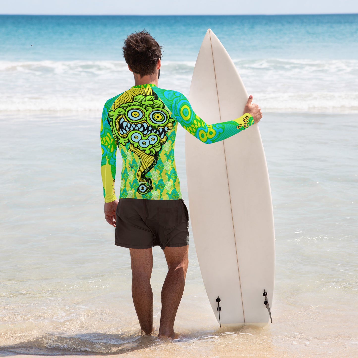 6 Eye Special Men's Rash Guard