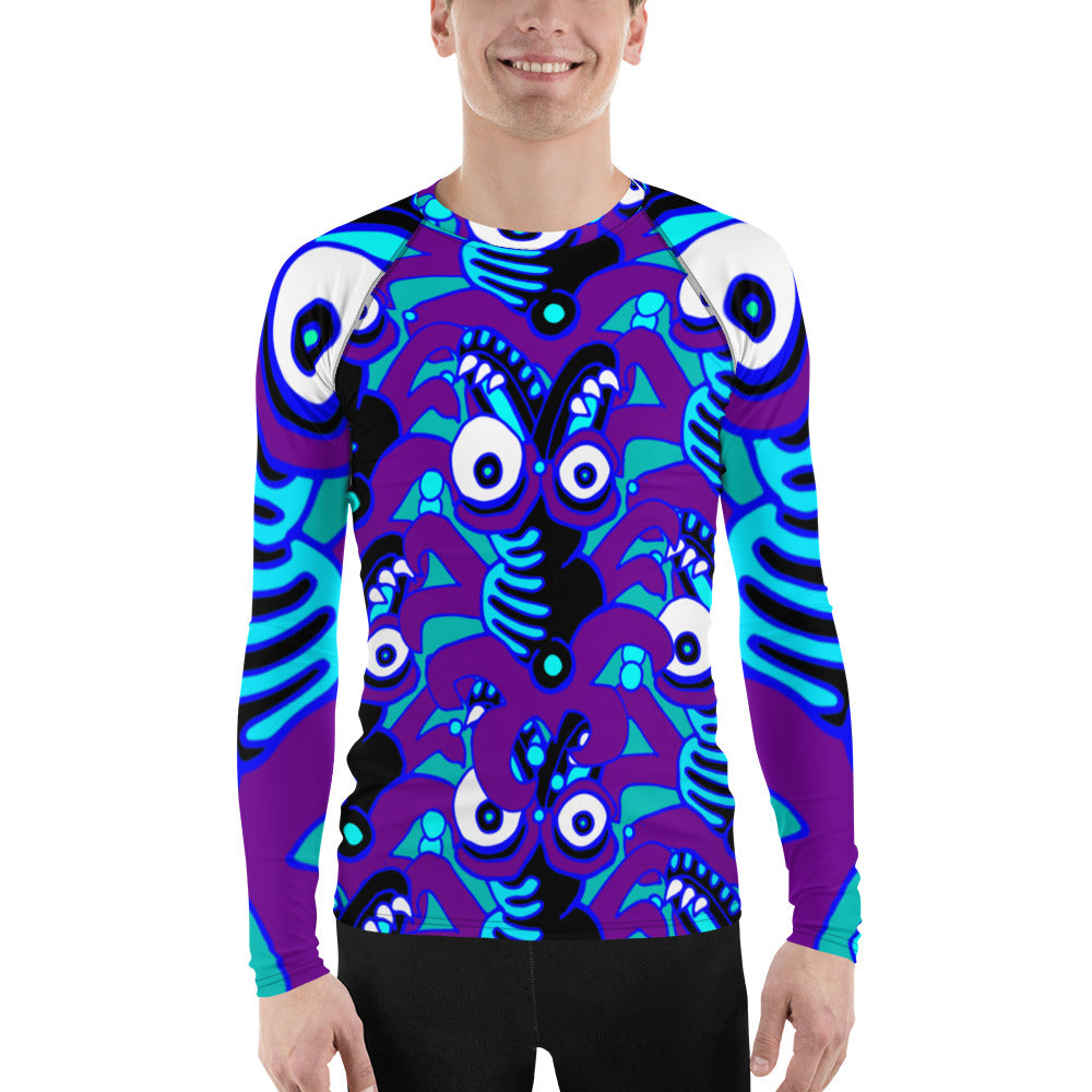 Bucket Rocks the Boat Men's Rash Guard