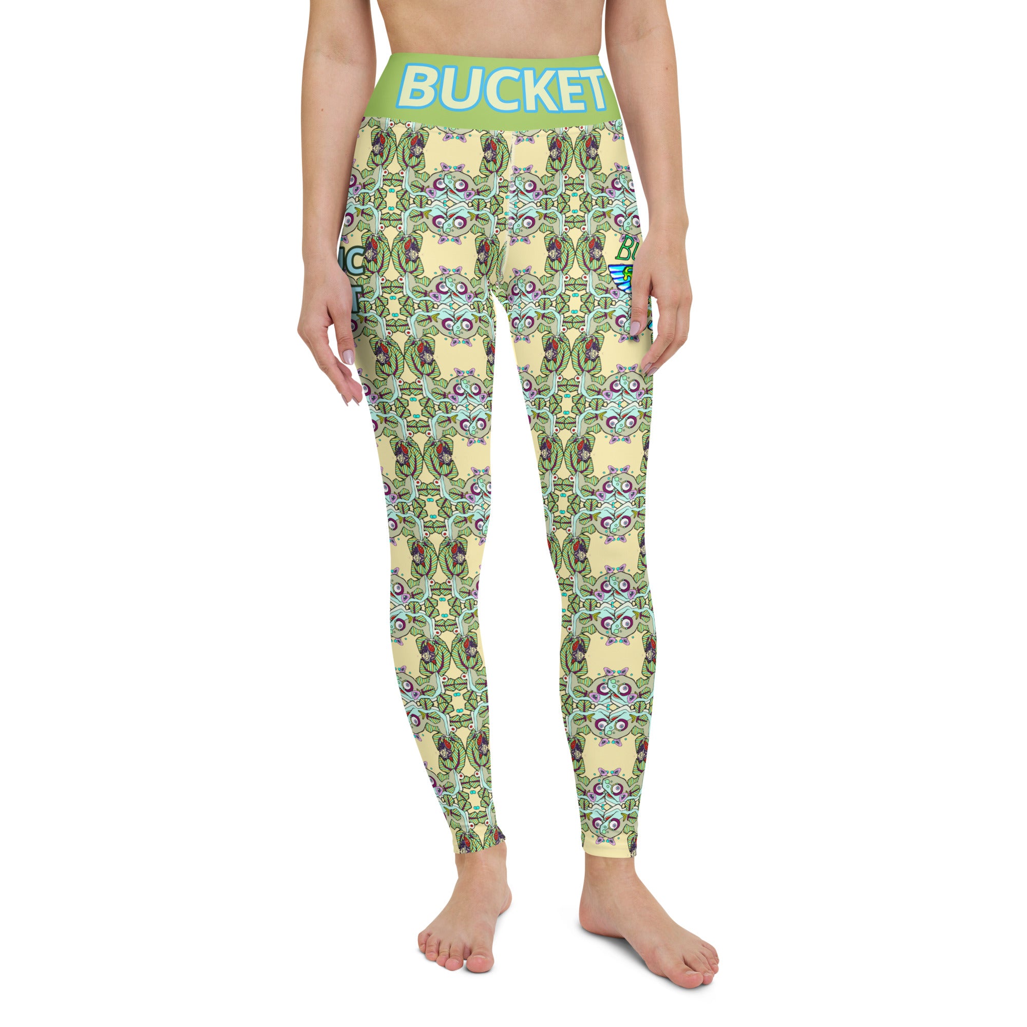 Flying Bucketfish Leggings BucketInk