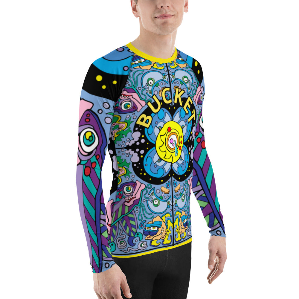 Big Bucket Highlife Men's Rash Guard