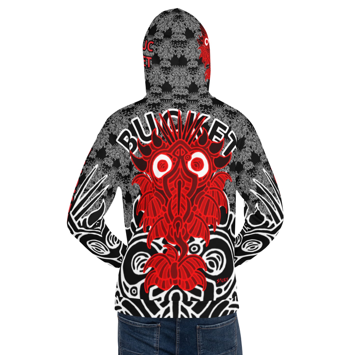 Red Sculpin Bucketfish Unisex Hoodie