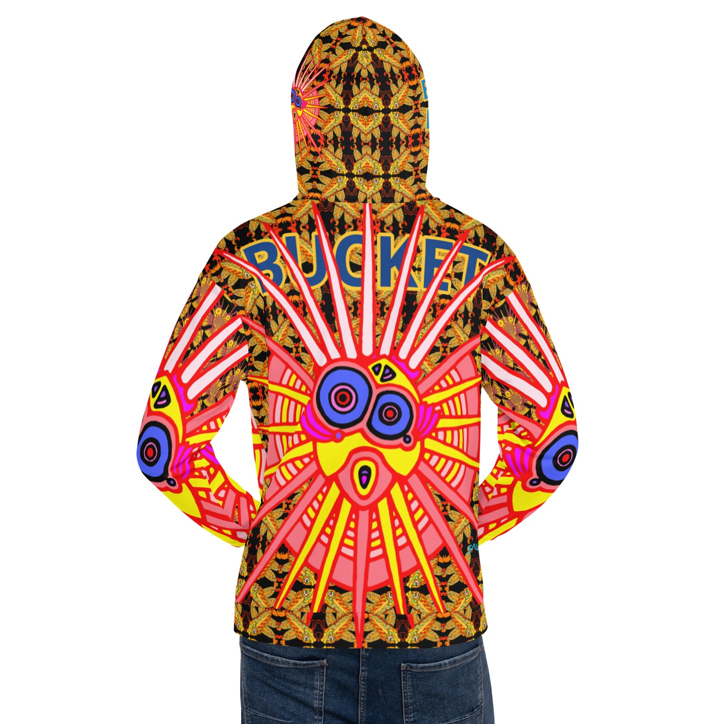 Black Velvet Longtooth Sunfish Unisex Hoodie