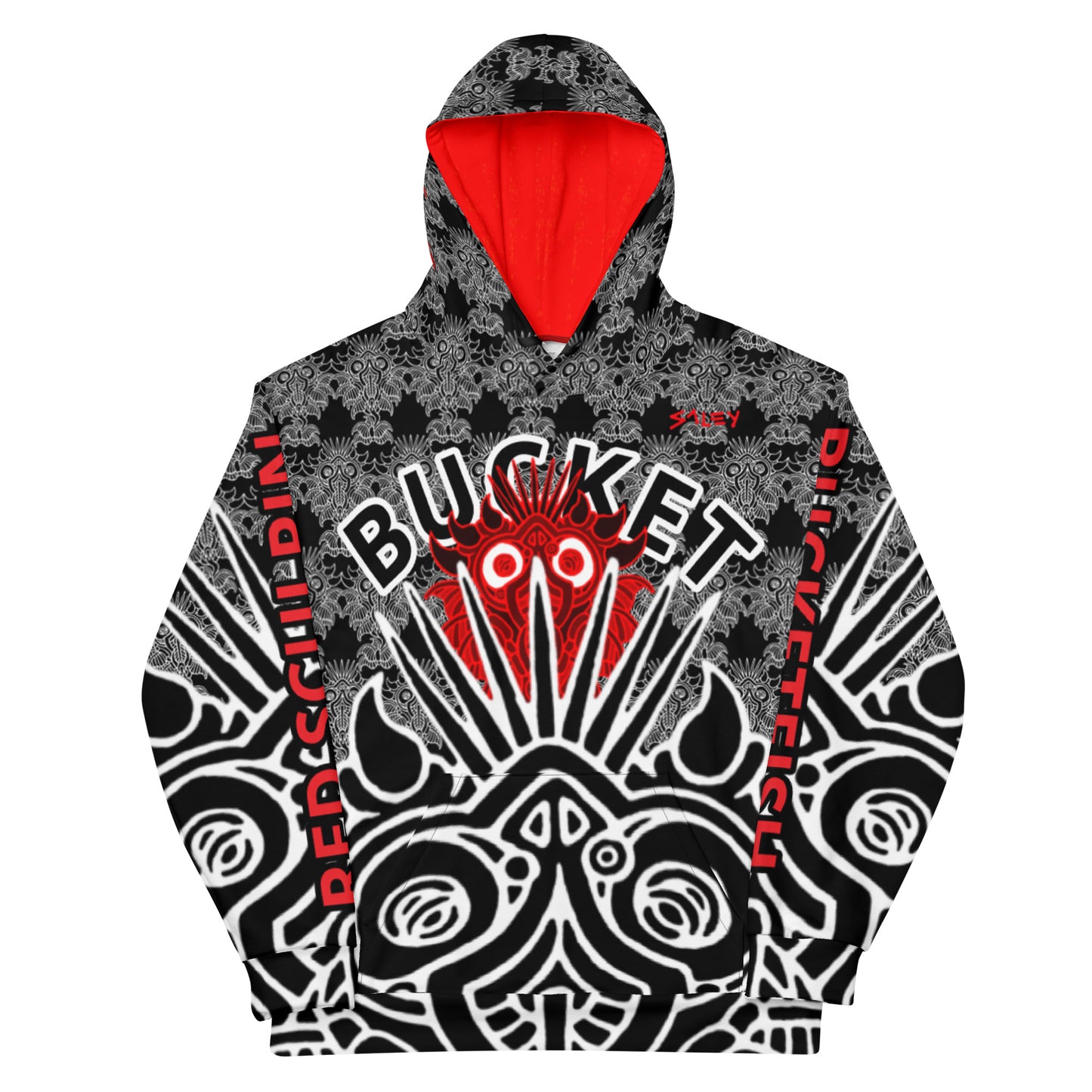 Red Sculpin Bucketfish Unisex Hoodie
