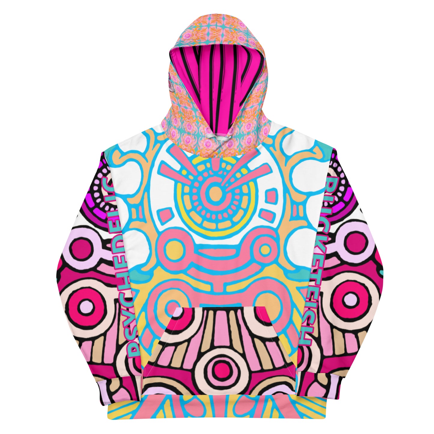 Psychedelic Bucket Unisex Hoodie