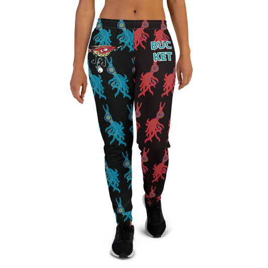 Blue & Red Drift Lures Women's Joggers