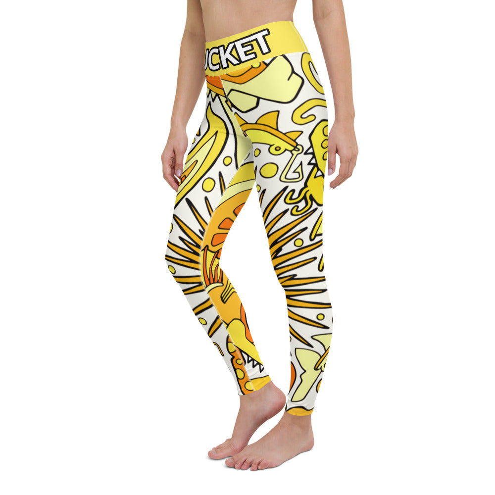 Gold Urchin Leggings