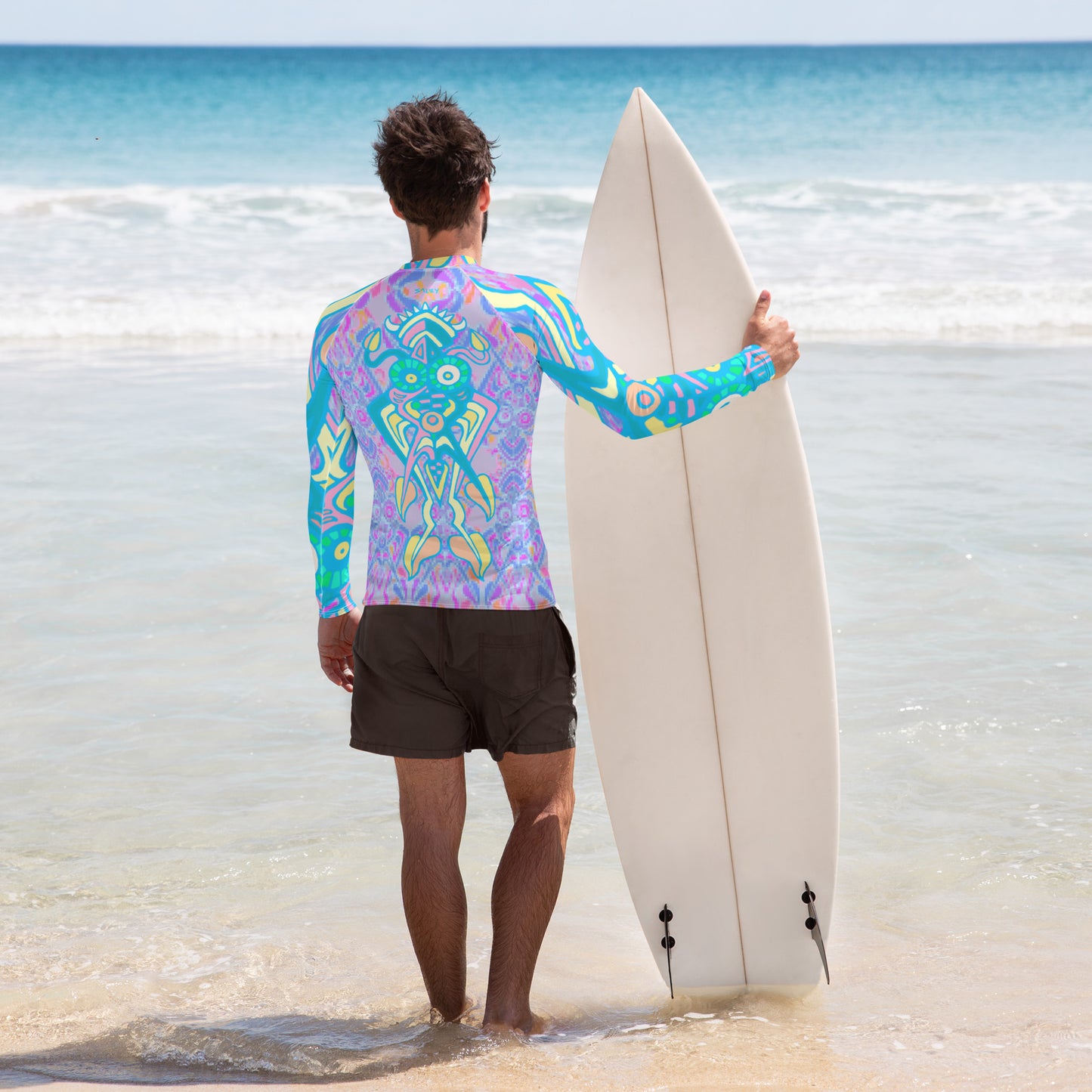 Bucket Love Invasion Men's Rash Guard