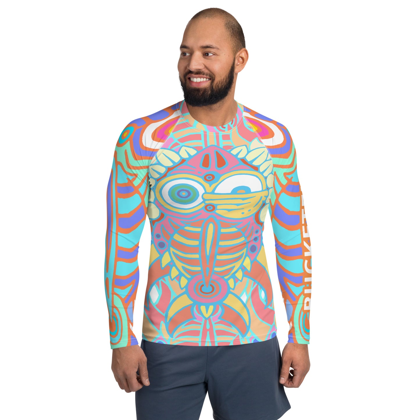 Bucketfish Pile Men's Rash Guard