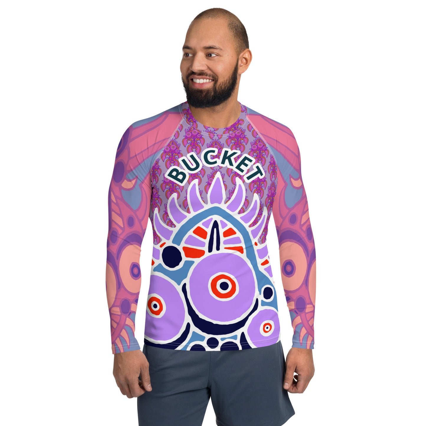 Wild Atomic Bucketfish Men's Rash Guard