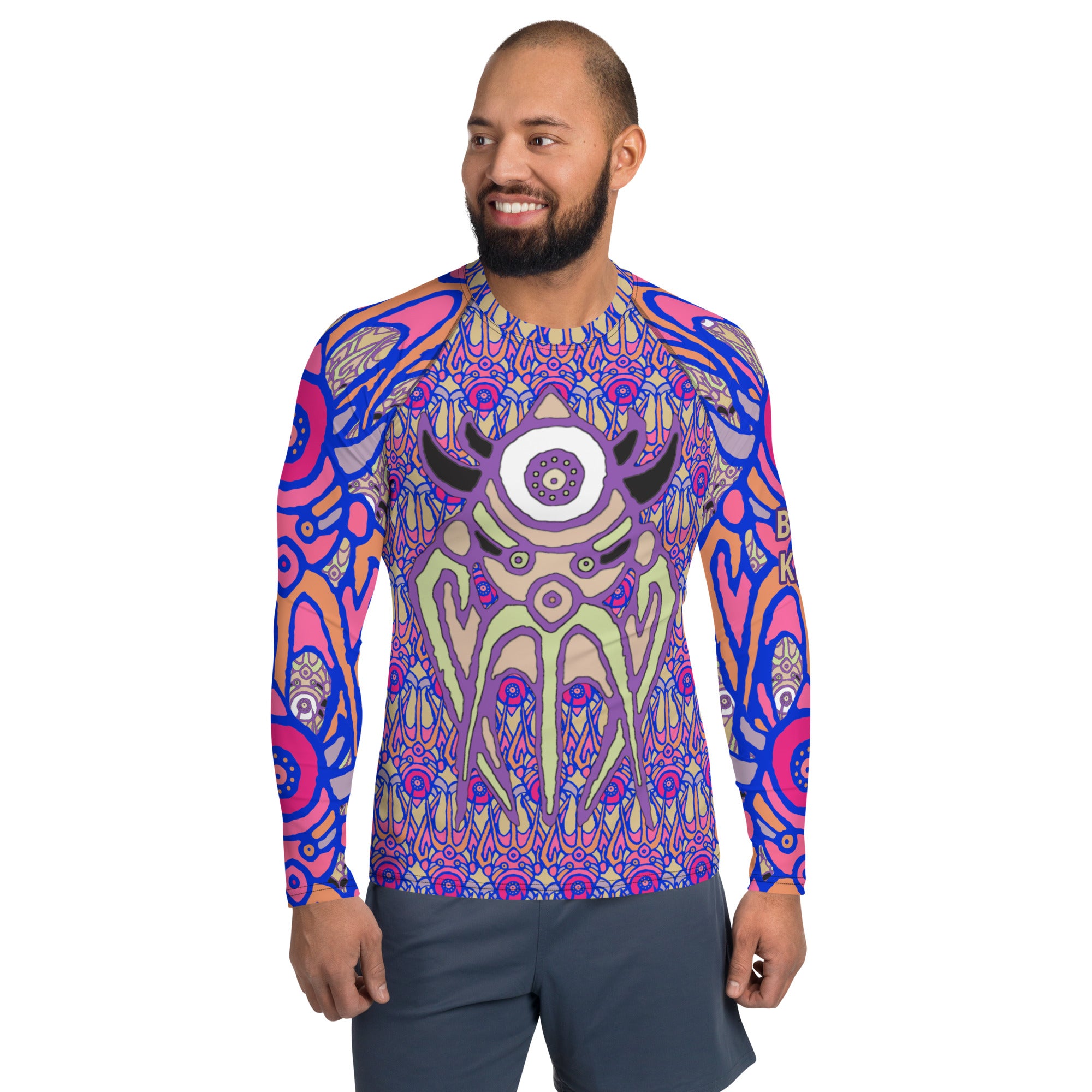 Space Lazer Bucket Men's Rash Guard – BucketInk