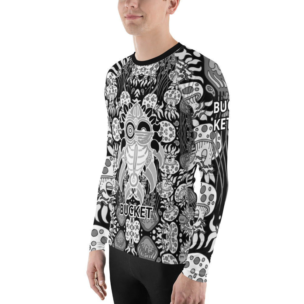 Bucket Overload Men's Rash Guard