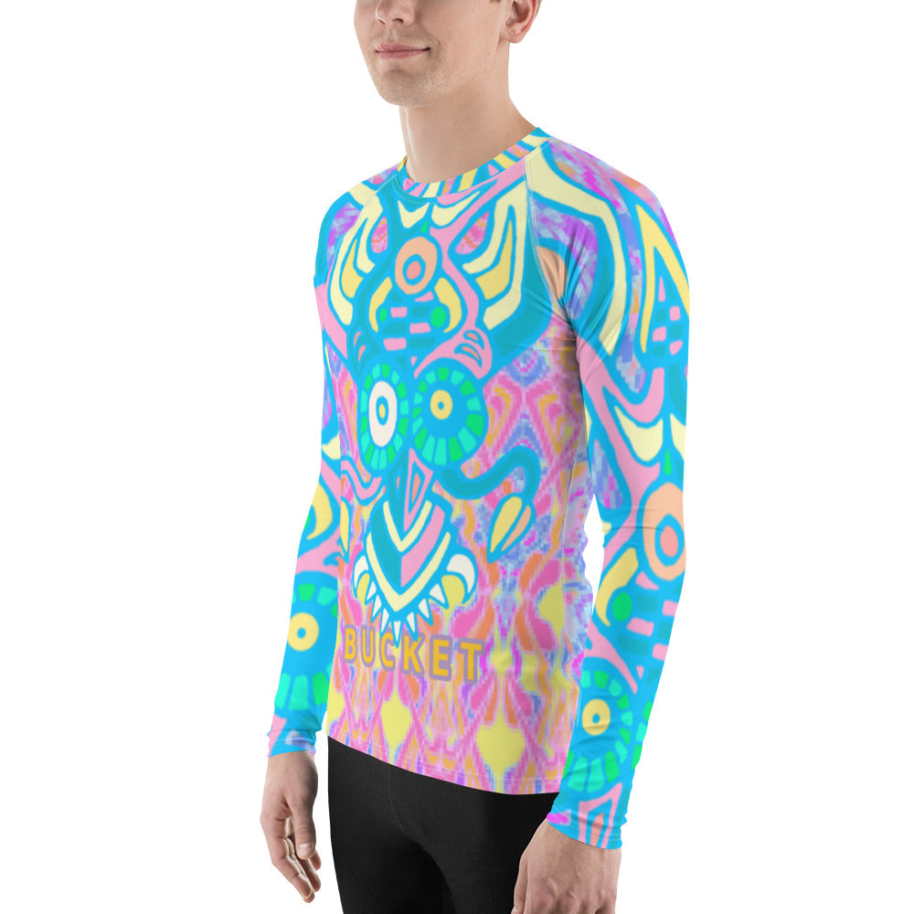 Bucket Love Invasion Men's Rash Guard