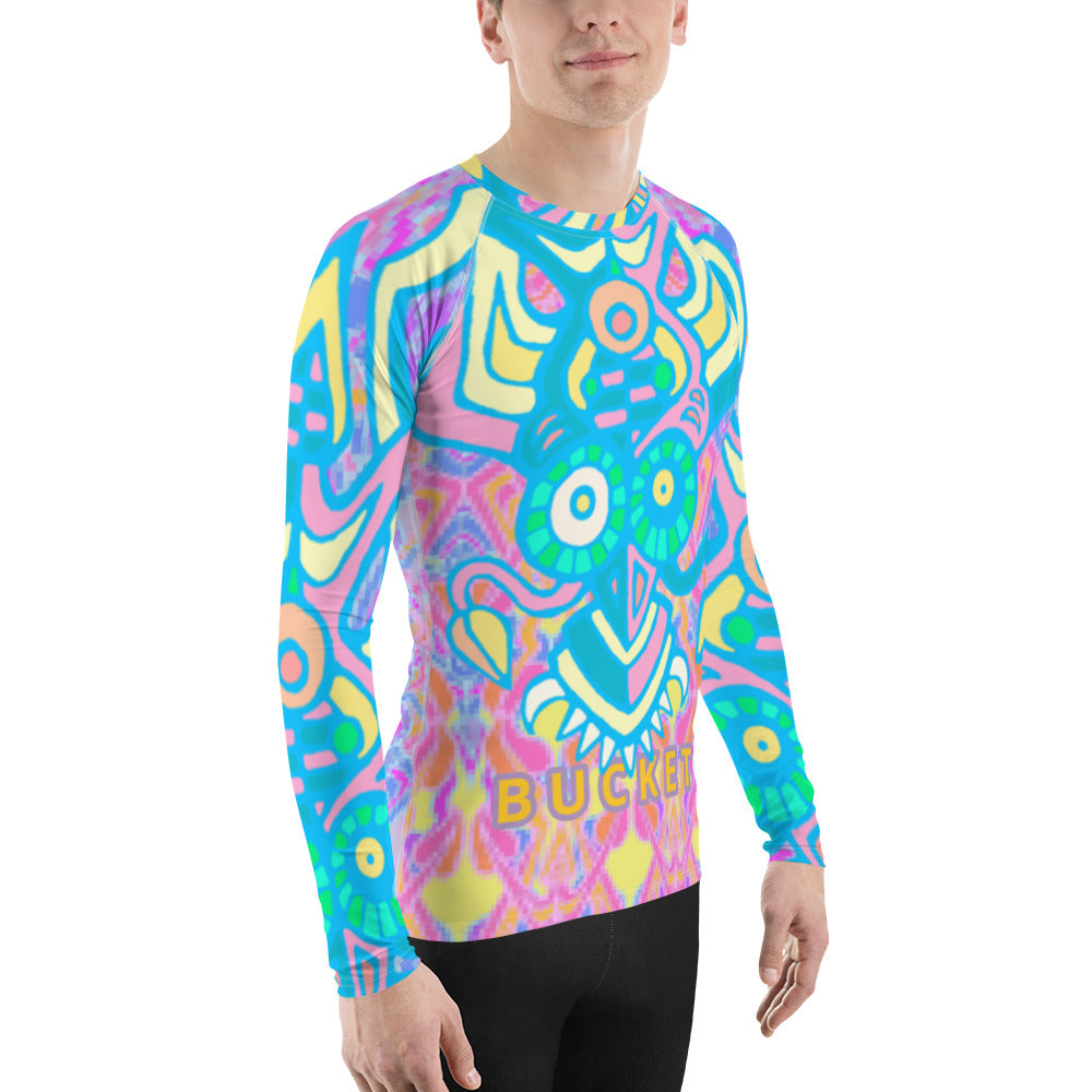 Bucket Love Invasion Men's Rash Guard