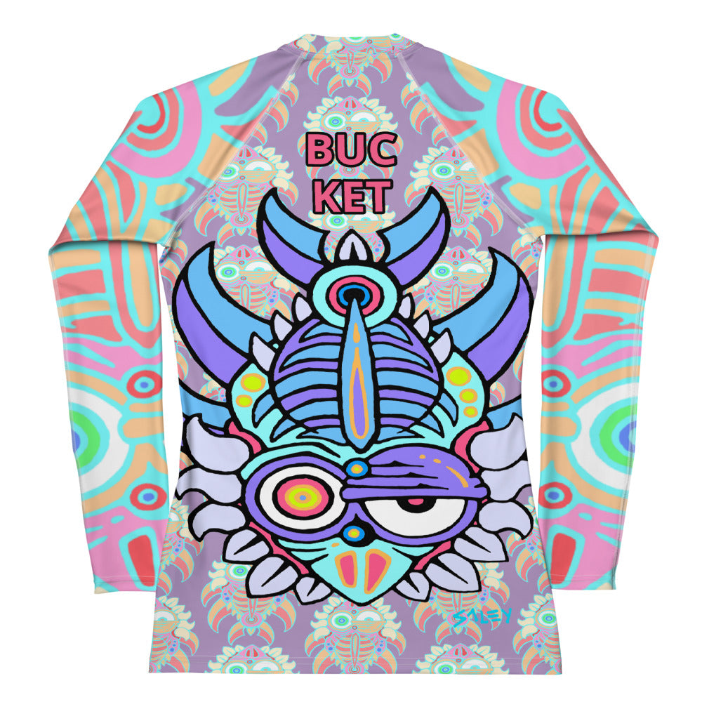 West Side Pastel Bucket Women's Rash Guard