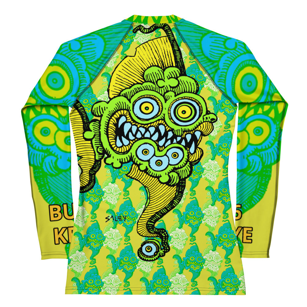 6 Eye Special Women's Rash Guard