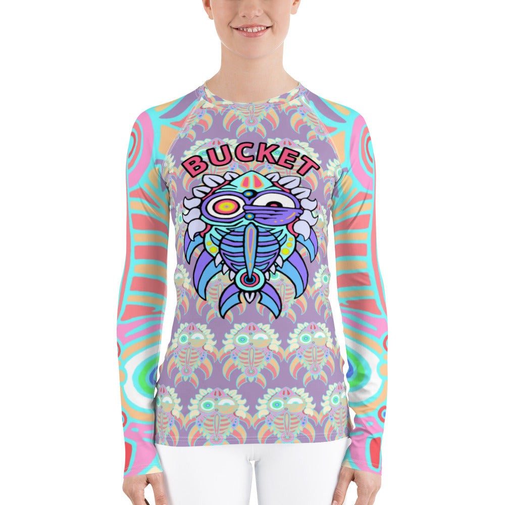 West Side Pastel Bucket Women's Rash Guard