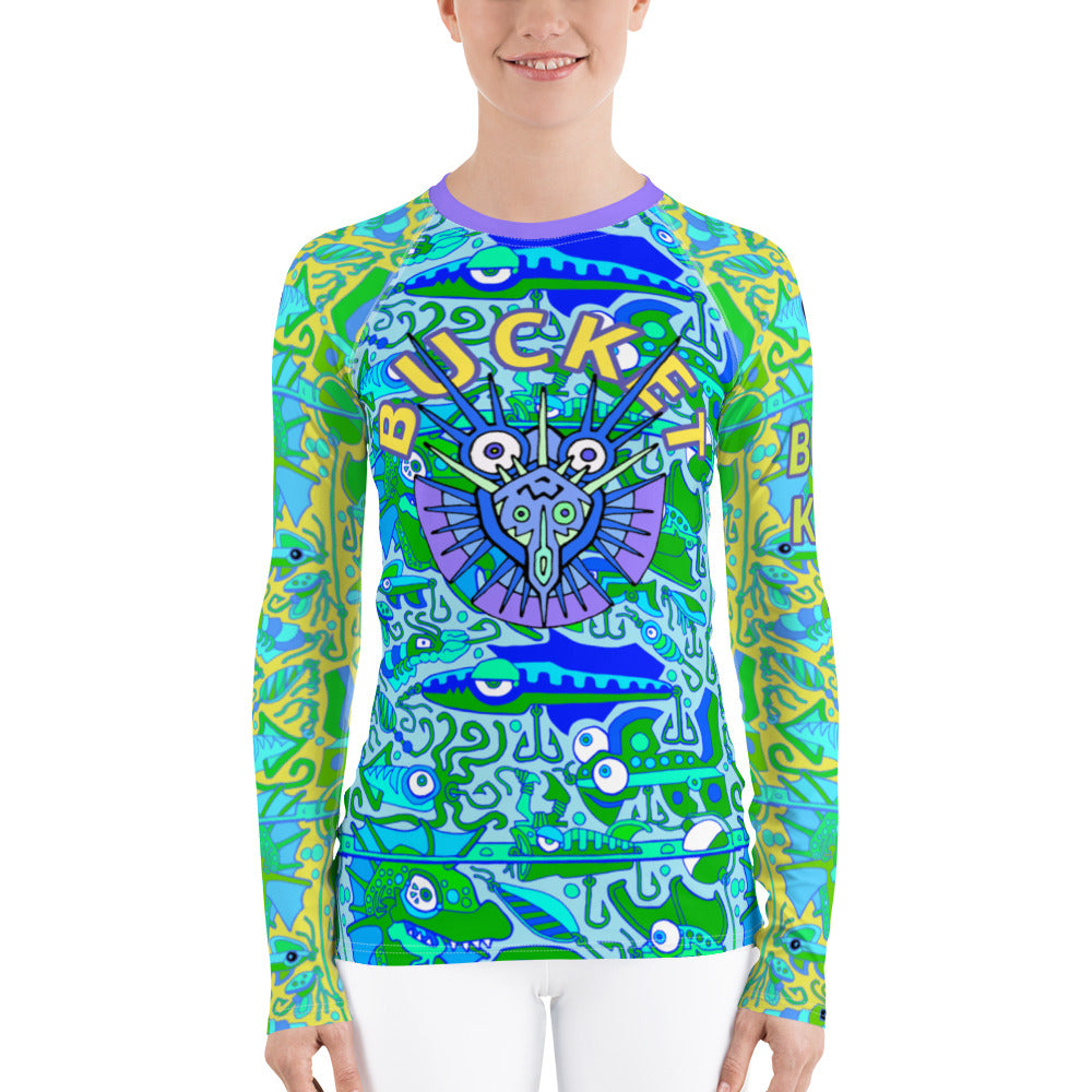 Drift Lure Angel Women's Rash Guard