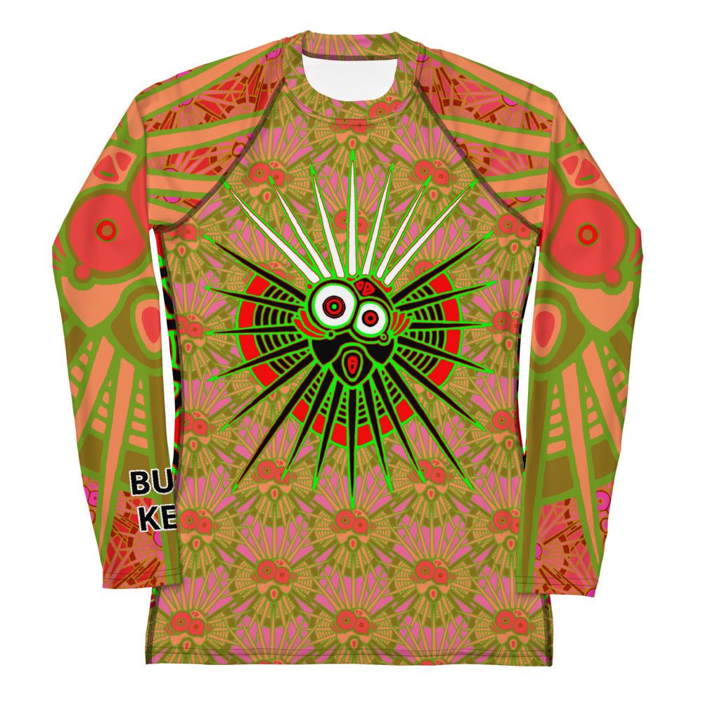 Rose Longtooth Women's Rash Guard