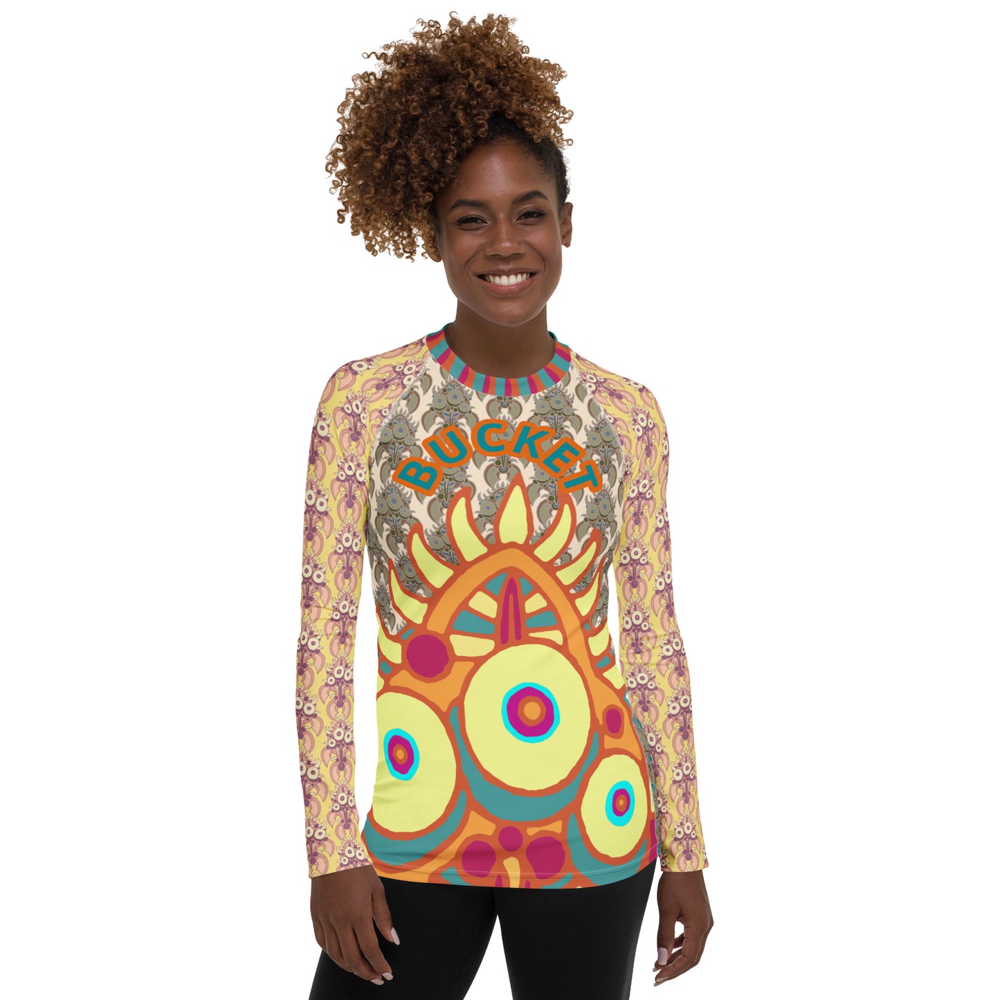 Atomic Bucketfish Jaws Women's Rash Guard