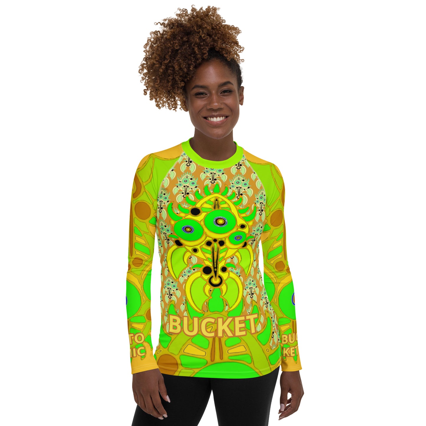 Good Times Atomic Bucket Women's Rash Guard