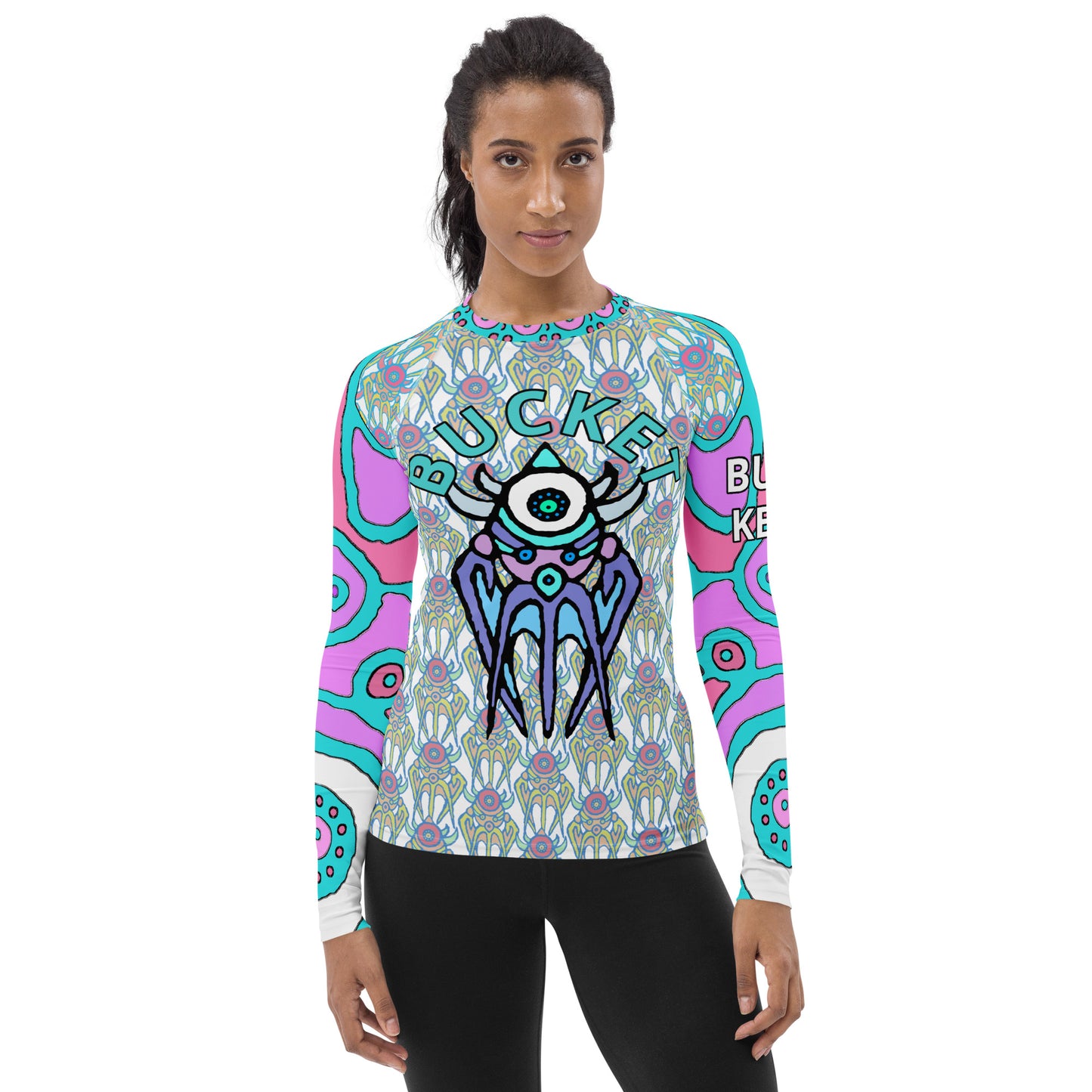 Rocket Bucket Women's Rash Guard