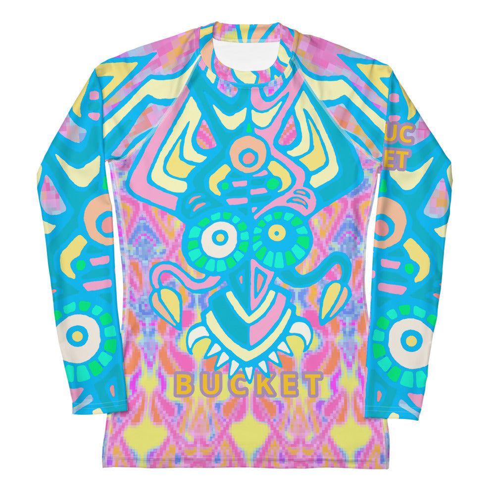 Bucket Love Invasion Women's Rash Guard