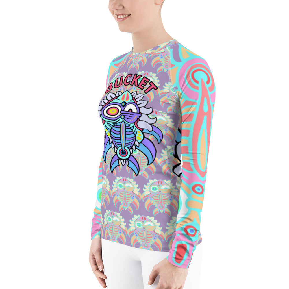 West Side Pastel Bucket Women's Rash Guard