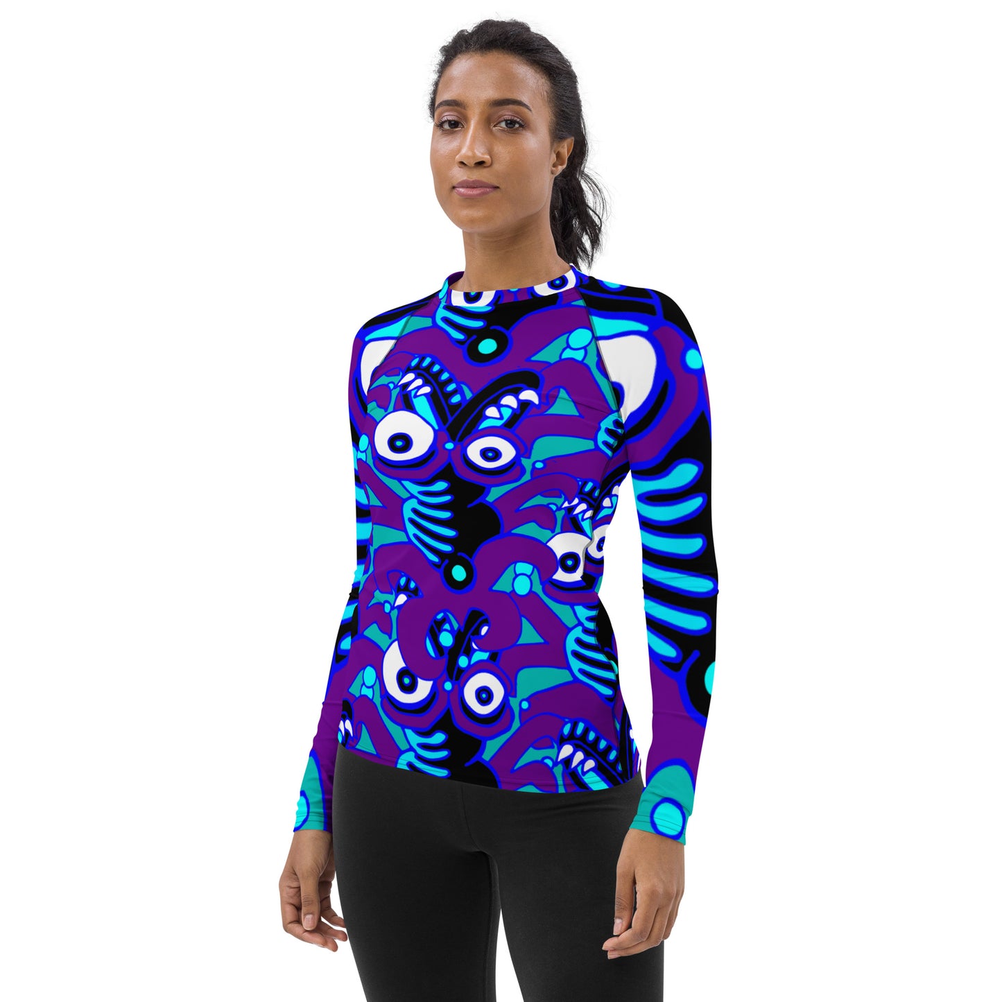 Rock the Boat Bucket Women's Rash Guard