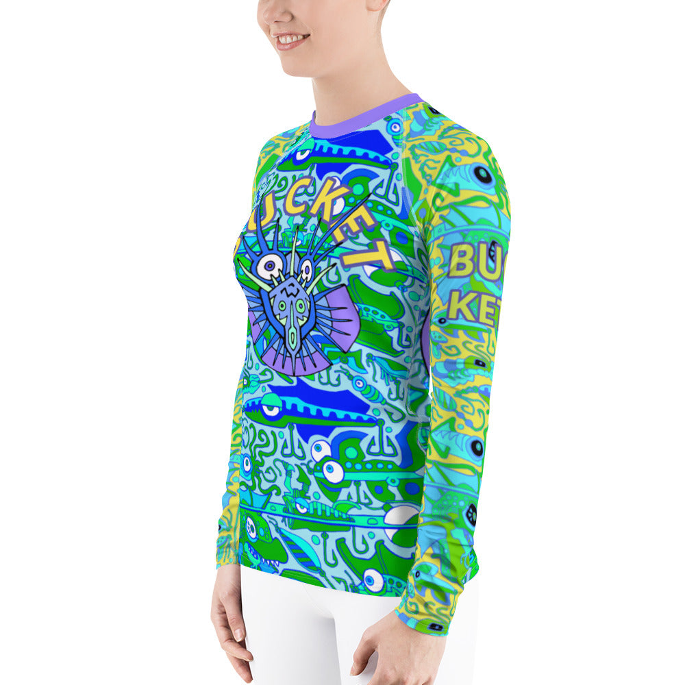 Drift Lure Angel Women's Rash Guard