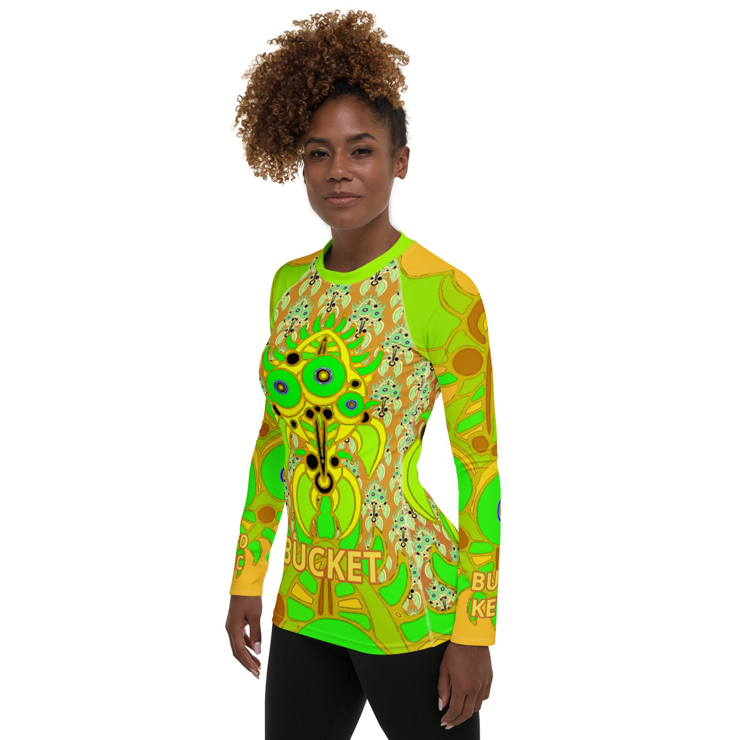 Good Times Atomic Bucket Women's Rash Guard