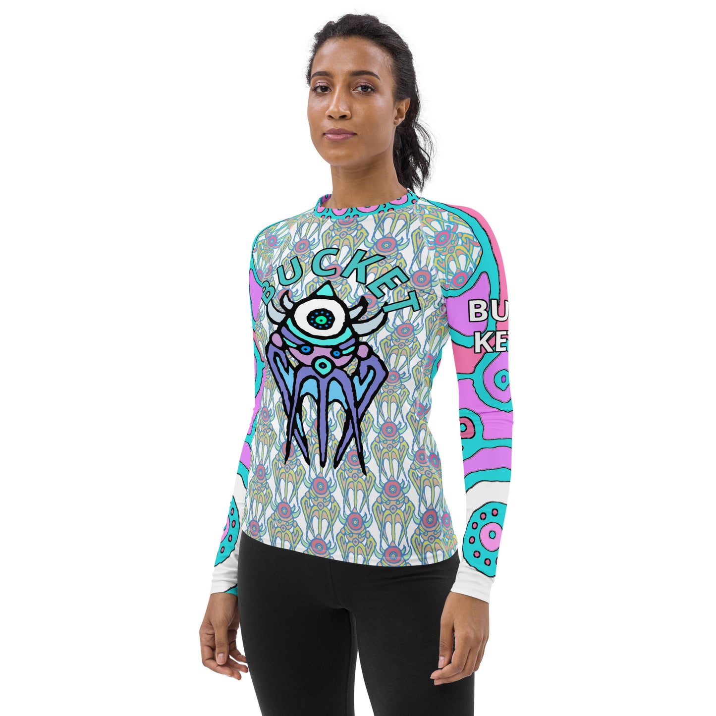 Rocket Bucket Women's Rash Guard