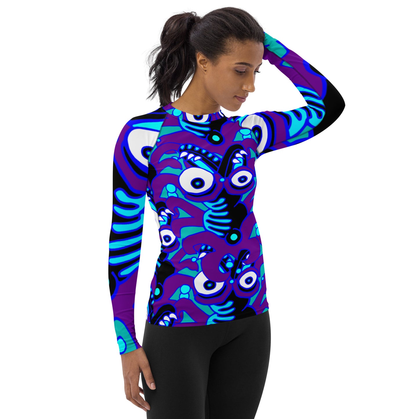 Rock the Boat Bucket Women's Rash Guard