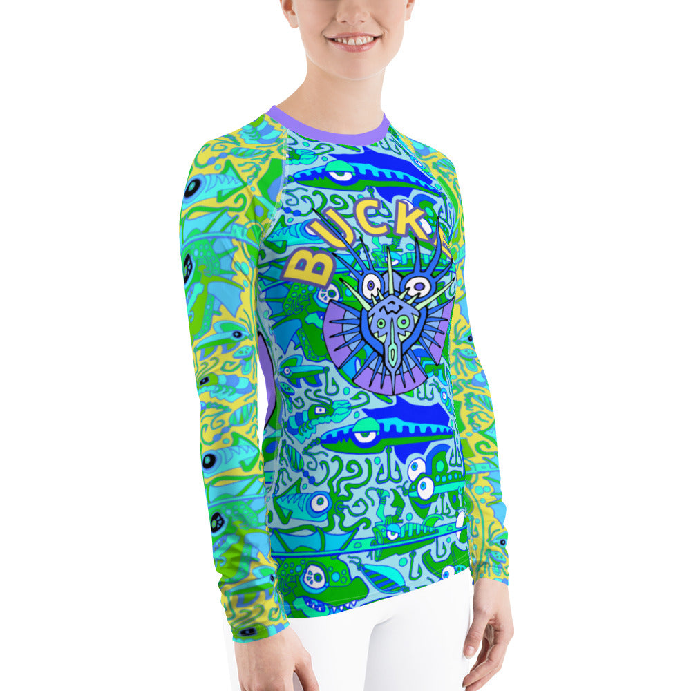 Drift Lure Angel Women's Rash Guard