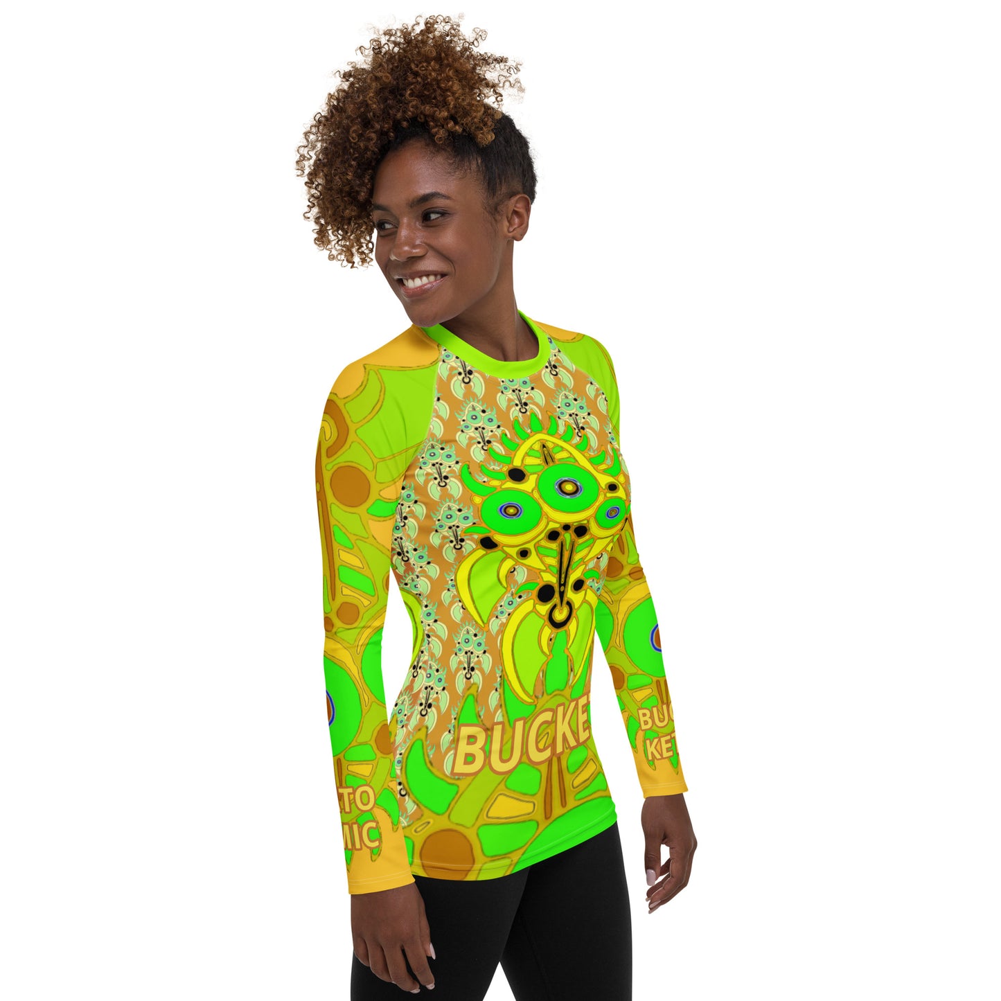 Good Times Atomic Bucket Women's Rash Guard