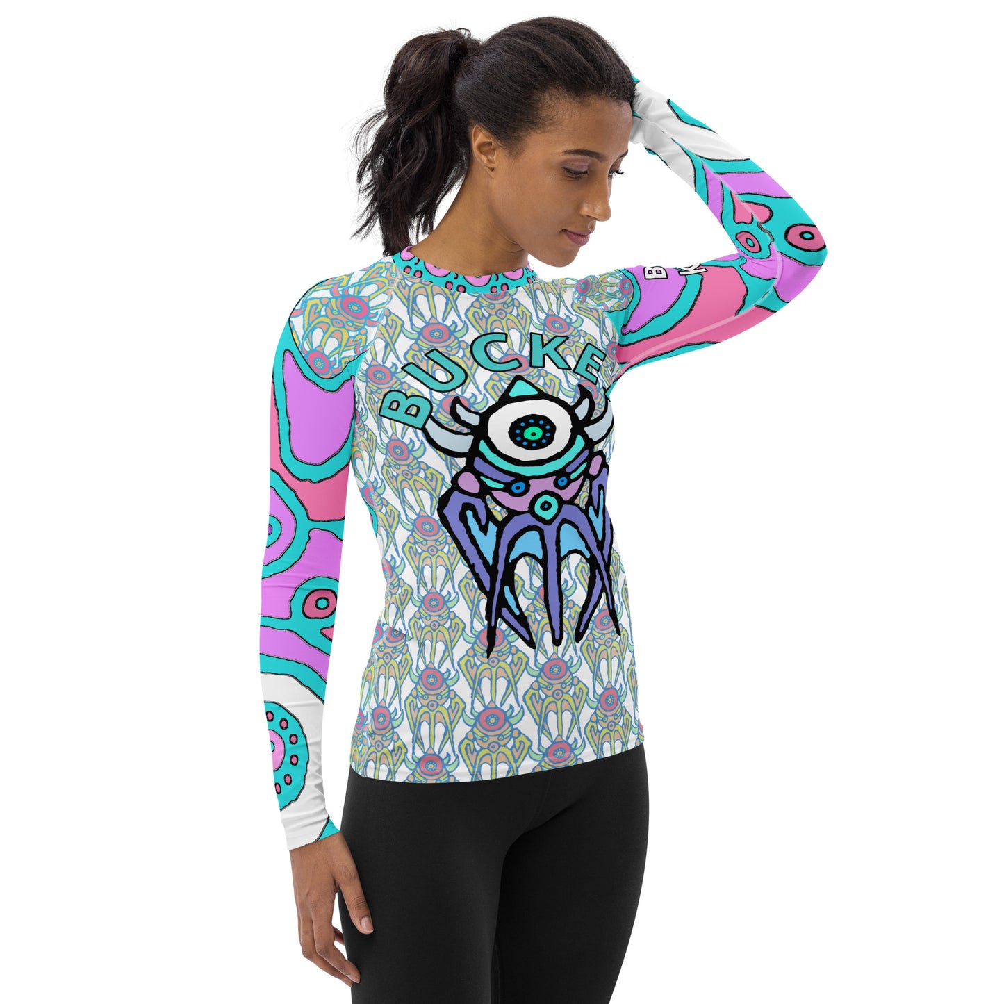 Rocket Bucket Women's Rash Guard