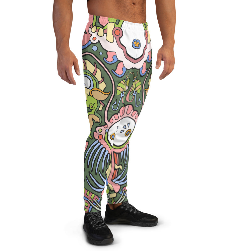 Paisley Angler Bucketfish Men's Joggers