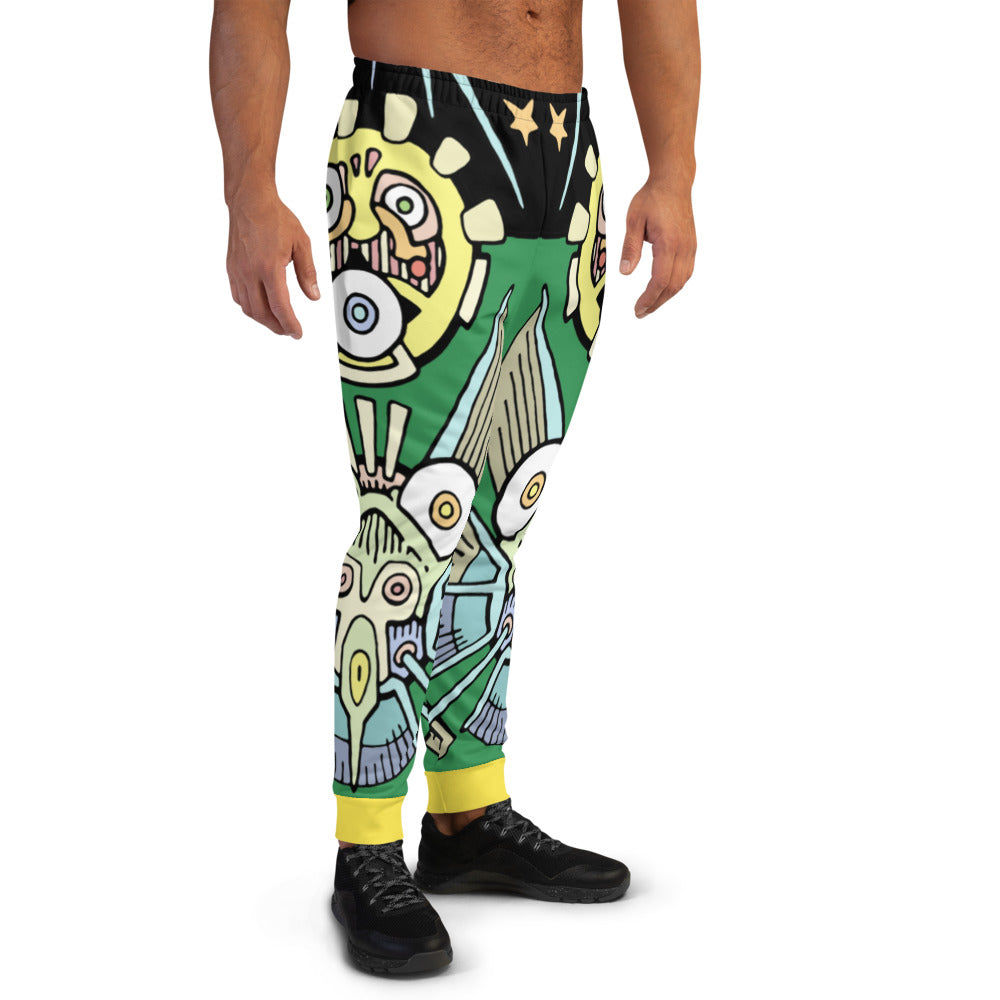 Big Green Bucktooth Bucketfish Men's Joggers