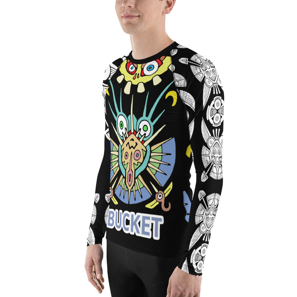 Morning Bucket Men's Rash Guard