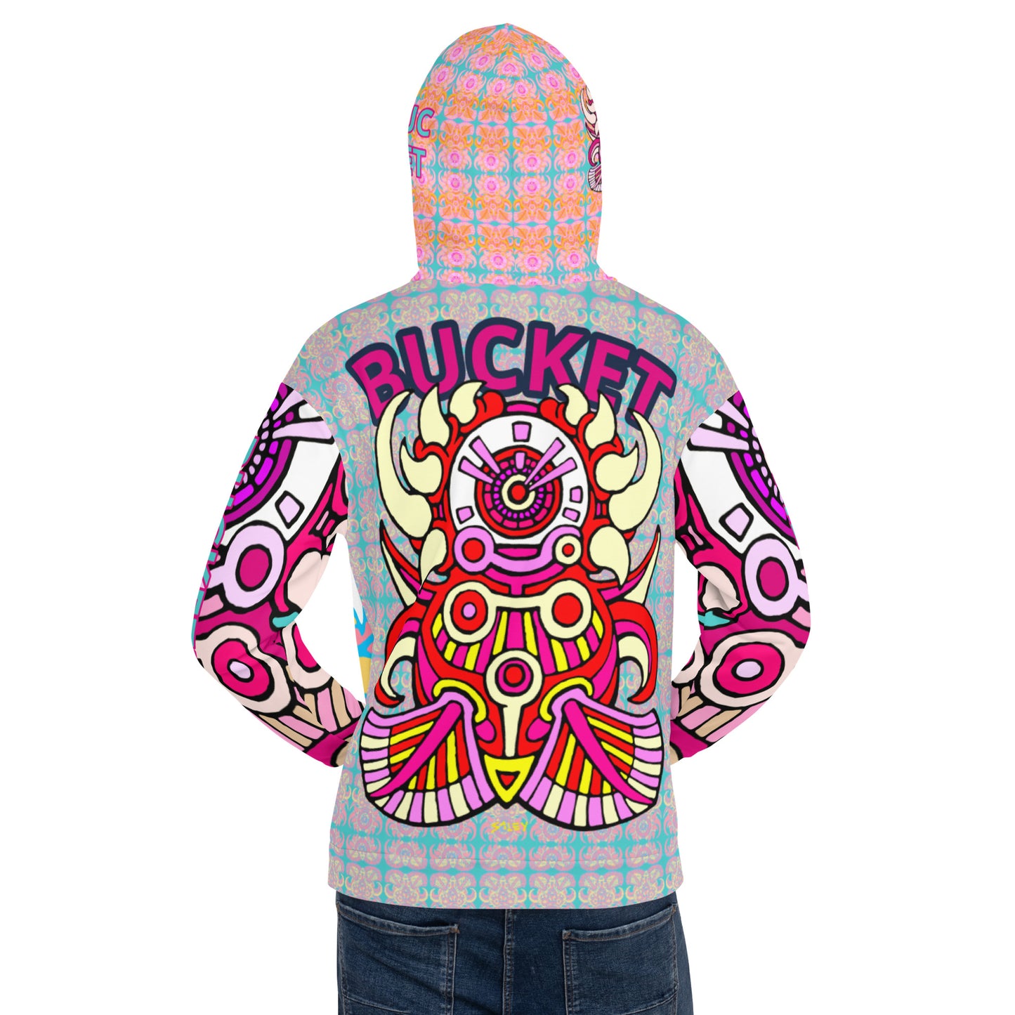 Psychedelic Bucket Unisex Hoodie