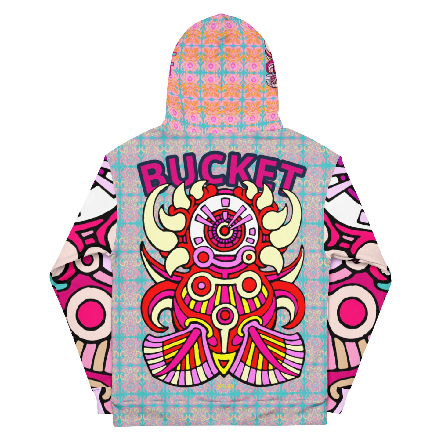 Psychedelic Bucket Unisex Hoodie