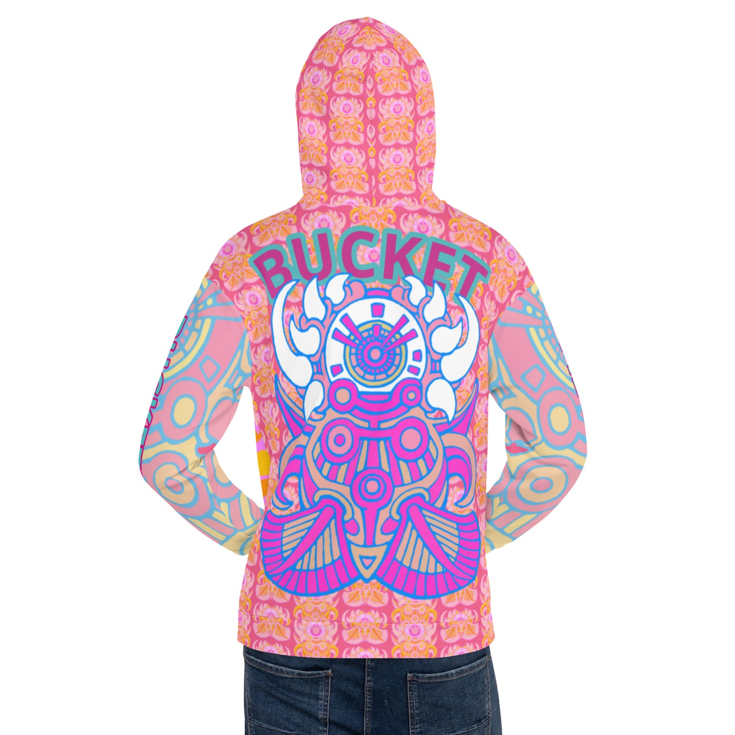 Psychedelic Bucketfish Unisex Hoodie