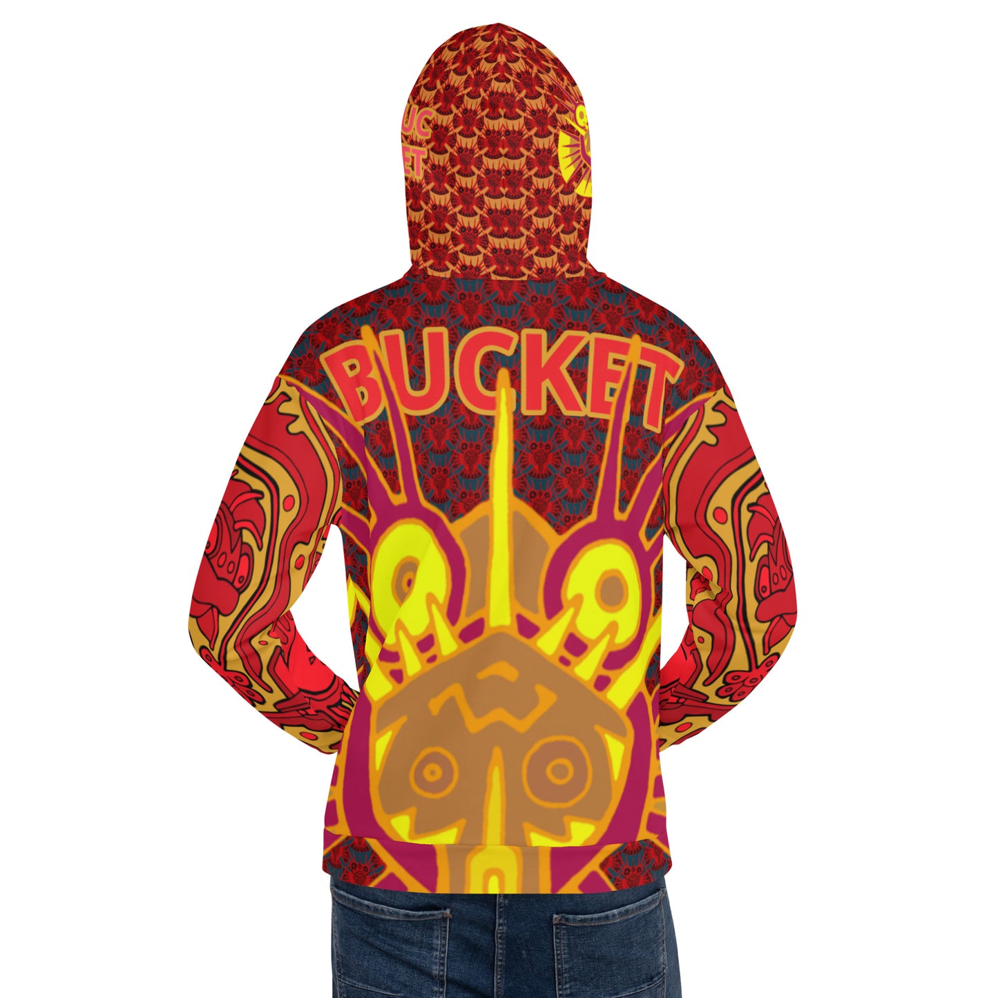 Hot Bucketfish Lava Unisex Hoodie