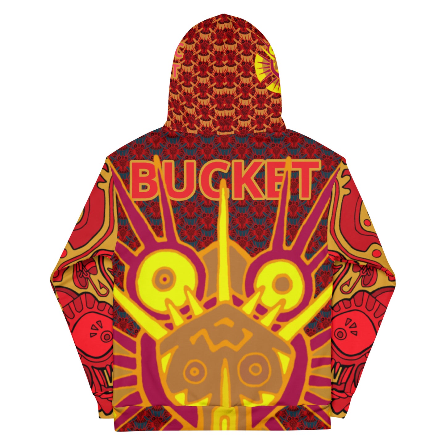 Hot Bucketfish Lava Unisex Hoodie