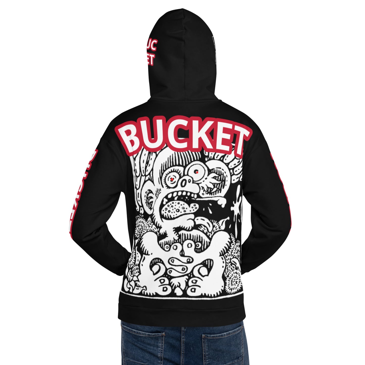 Monkeyboy & Bucketfish Unisex Hoodie