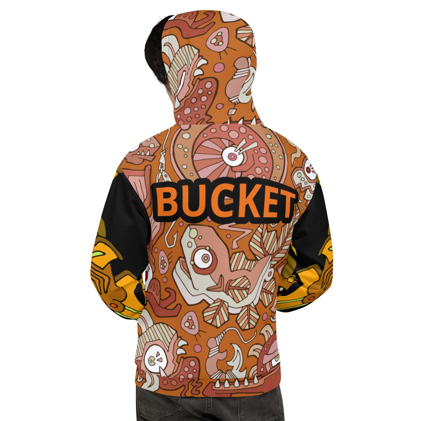 Terracotta Bucketfish Unisex Hoodie