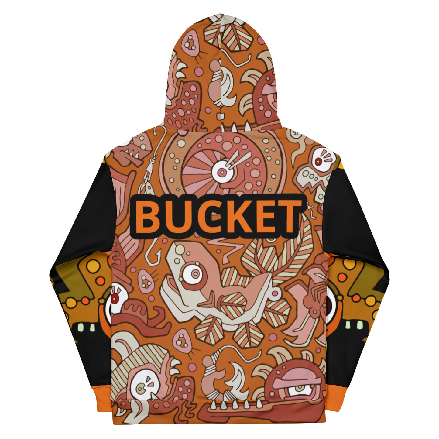 Terracotta Bucketfish Unisex Hoodie