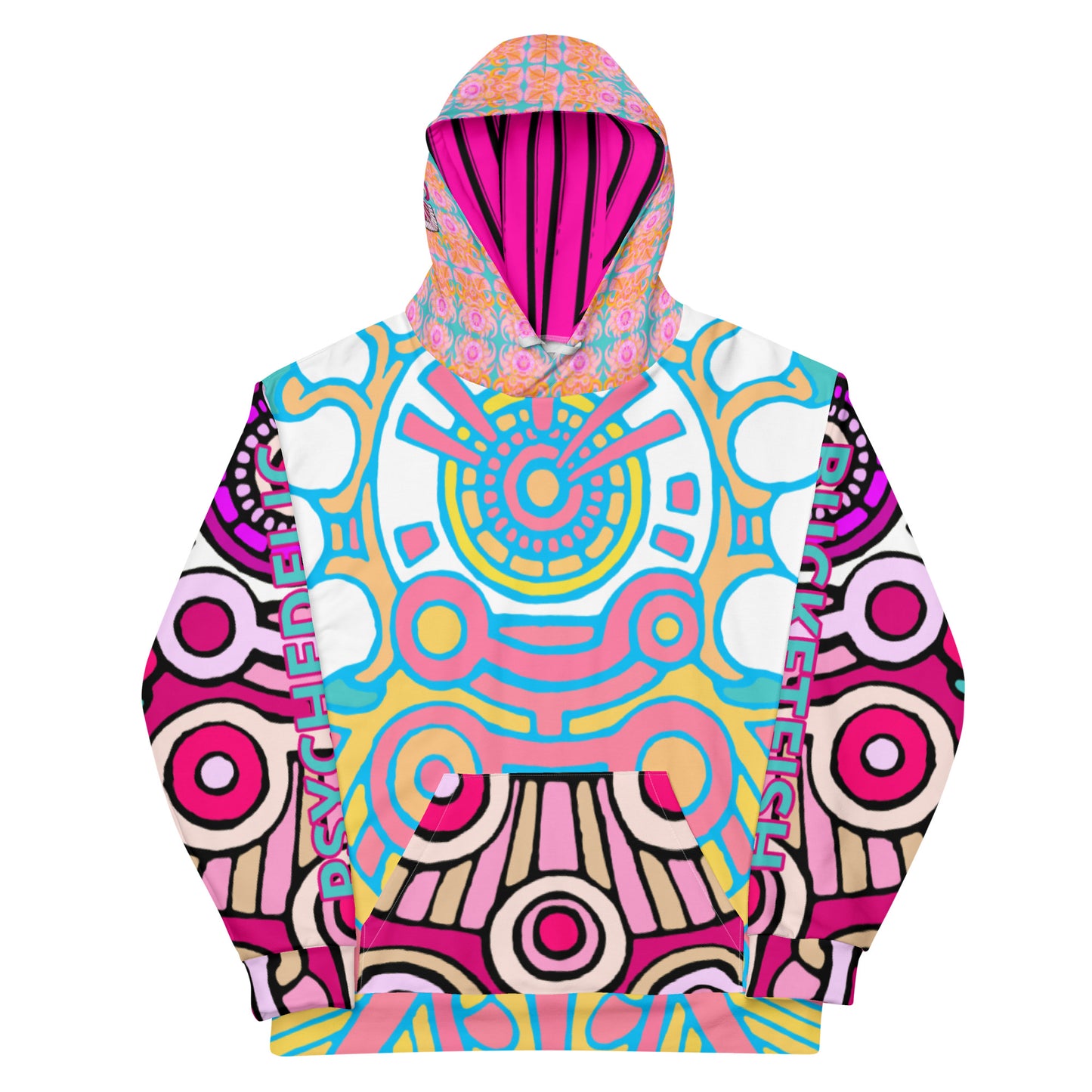 Psychedelic Bucket Unisex Hoodie