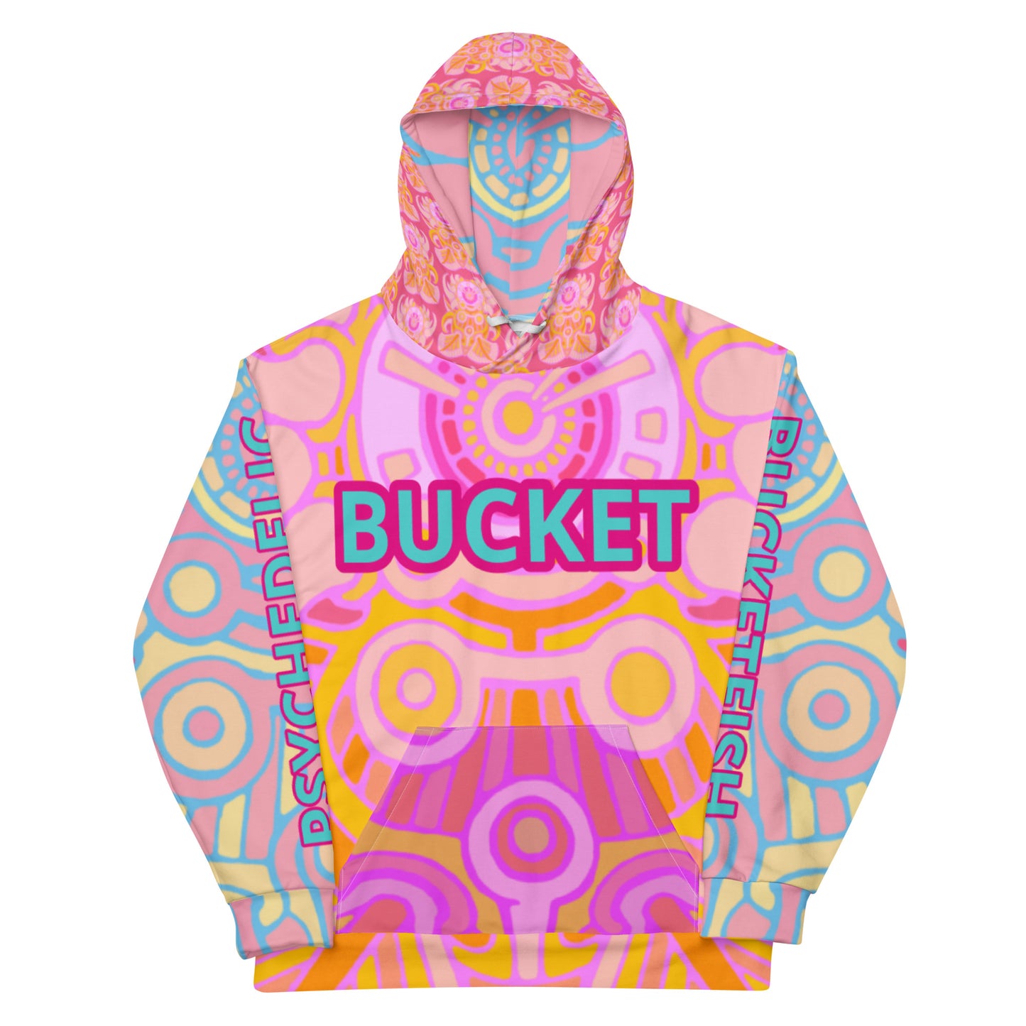 Psychedelic Bucketfish Unisex Hoodie