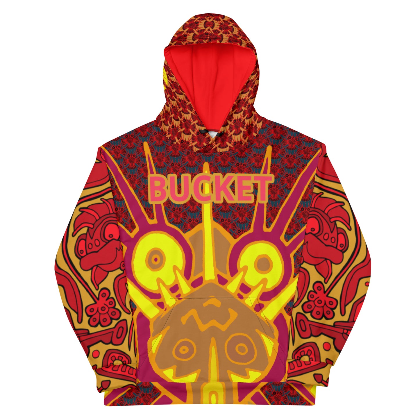 Hot Bucketfish Lava Unisex Hoodie